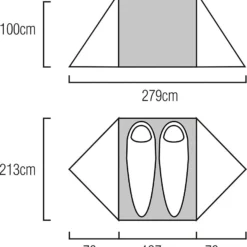 MSR Hubba Hubba NX 2P Tent -UK Outdoor Equipment Sales 2024 2590019002 g