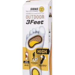 Sidas 3Feet Outdoor High Insoles -UK Outdoor Equipment Sales 2024 2662009201 g