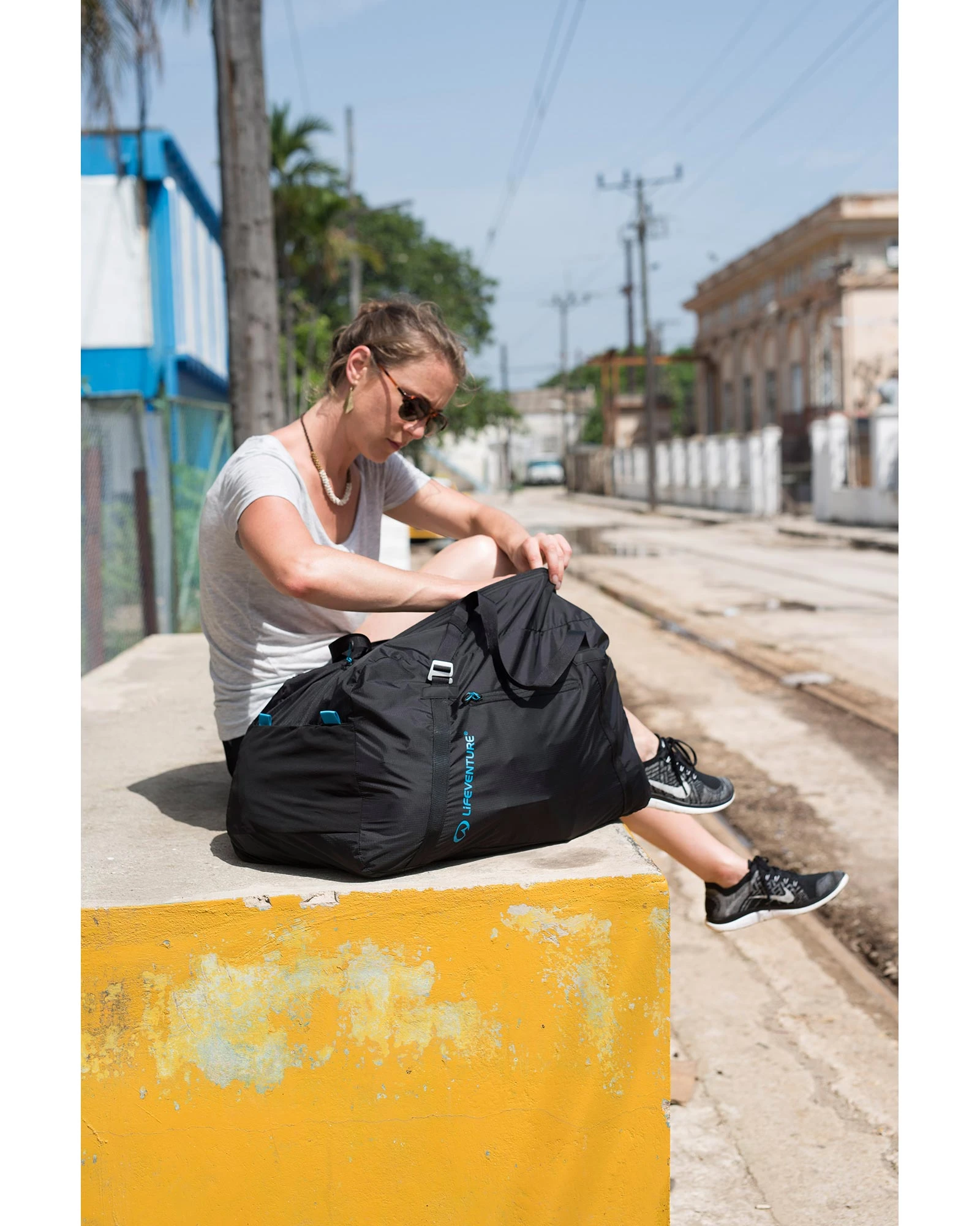 Lifeventure Packable 70L ECO Duffel 6 Lifeventure Packable 70L ECO Duffel - Image 4