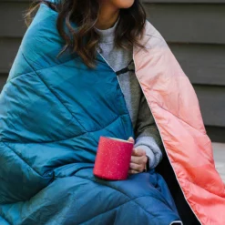 Rumpl NanoLoft Puffy Blanket 1P - Patina Pixel Fade -UK Outdoor Equipment Sales 2024 6130169005 g