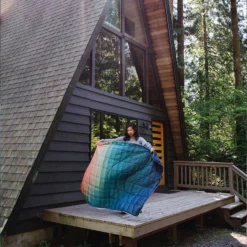 Rumpl NanoLoft Puffy Blanket 1P - Patina Pixel Fade -UK Outdoor Equipment Sales 2024 6130169006 g