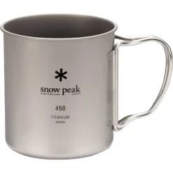 Snow Peak Titanium Single Wall Cup 450ml