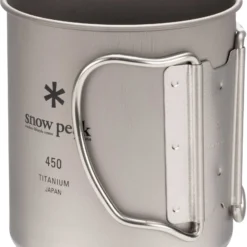 Snow Peak Titanium Single Wall Cup 450ml -UK Outdoor Equipment Sales 2024 6140619004 g