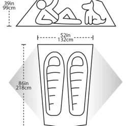 Big Agnes Tiger Wall UL2 Solution Dye Tent -UK Outdoor Equipment Sales 2024 6460139063 g