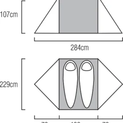 Big Agnes Blacktail 2 Tent -UK Outdoor Equipment Sales 2024 6460179303 g