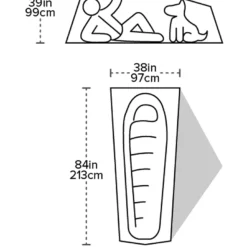 Big Agnes Tiger Wall UL1 Solution Dye Tent -UK Outdoor Equipment Sales 2024 6460389063 g